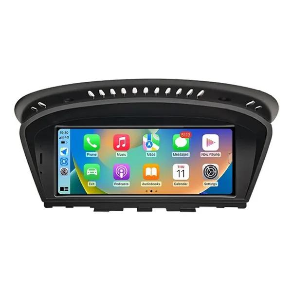 Android Multimedia Dvd Music Player Wireless Carplay Auto 4g Wifi Infotainment Screen 8.8 Inch Android14 Cic CC-6286 Compatible With BMW 3 Series E90 E91 E92 E93 2006-2012 & 5 Series E60 2005-2009