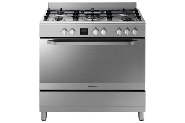 Samsung Stainless Steel Finish 5-platewith Triple Flame Wok Plate NY90