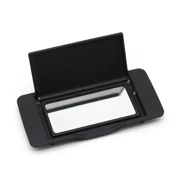 Sun Shade Visor Mirror Makeup Cosmetic Mirror 1648100710 9e86 Black Left A CC-6623 Compatible With Mercedes Benz Ml Gl Amg W164 2007-2008 C Class W203 2001-2007