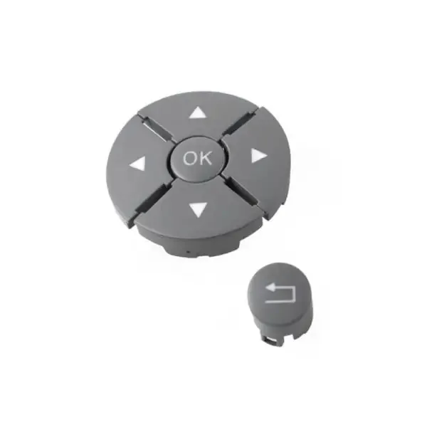 Steering Wheel Knob Button Gray 22182157517251l Left CC-2748 Compatible With Mercedes S Class W221 2010-2014