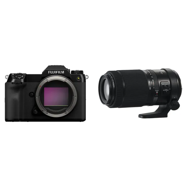 FUJIFILM GFX 100S II Medium Format Mirrorless Camera with 100-200mm f/5.6 Lens Kit