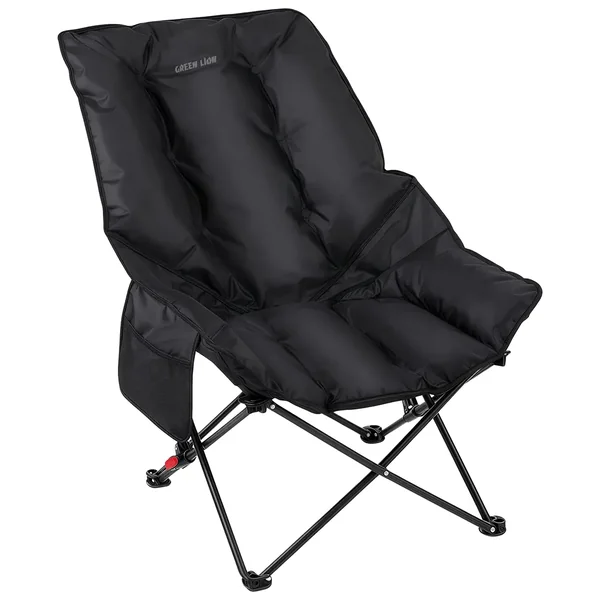 Green Lion Travix Camping Chair - Black