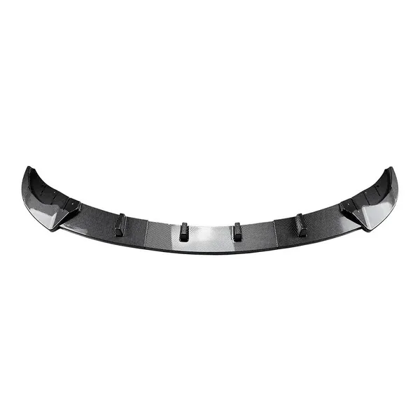 Standard Front Bumper Lip Splitter Skirts Carbon Fiber Look Zst-771 Cf CC-6054-7 Compatible With Bmw 5 Series F10 2010-2017