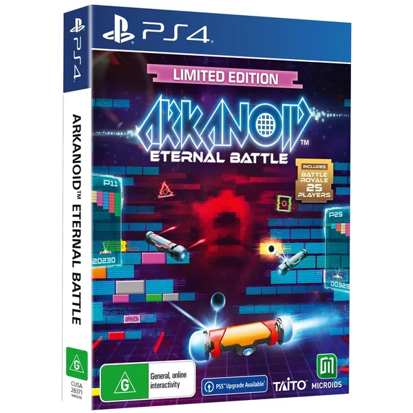 Arkanoid: Eternal Battle Limited Edition PS4 Game