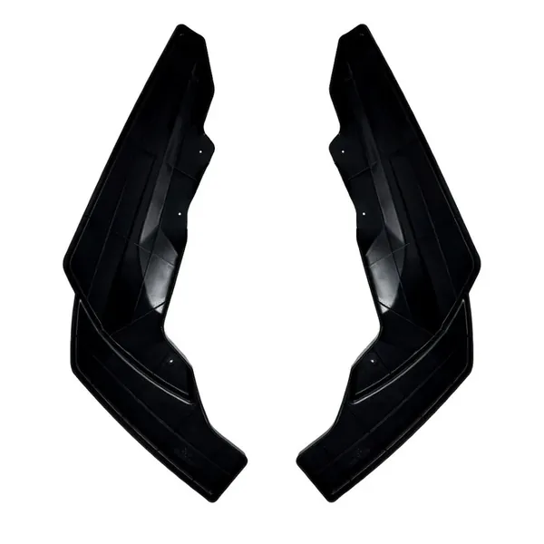 Rear After Bumper Lip Diffuser Splitter Skirts Flag Canard Glossy Black Zst-765 Gb CC-6107 Compatible With BMW 2 Series M2 G87 G42 2020+