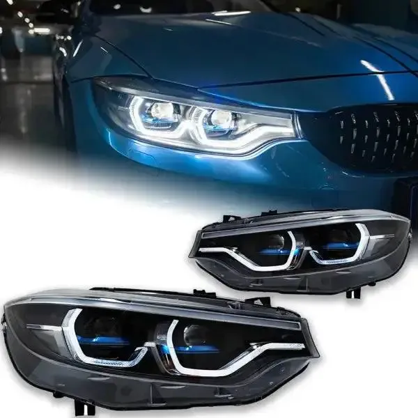 LED Headlight Laser Design DRL Dynamic Signal Automotive Compatible With BMW F32 F36 F80 F33 425I 428I 430I 435I