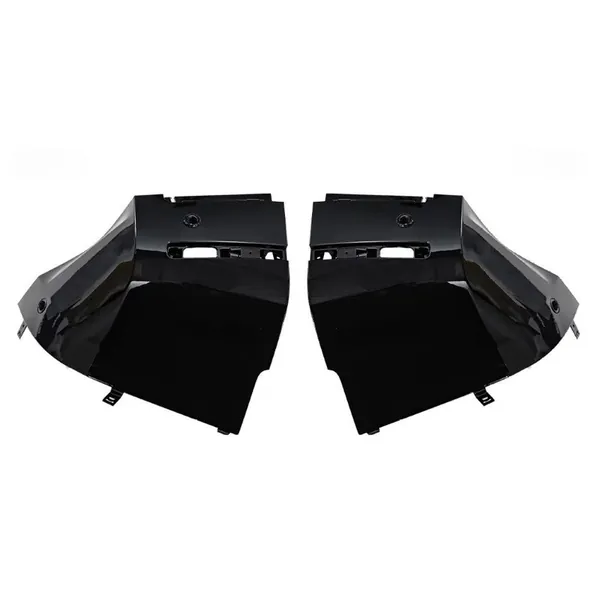 Rear Bumper Trim Cover Glossy Black CC-7104 Compatible With Range Land Rover Defender 90/110 L663 Lr129997 2020+