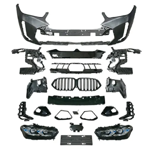 Mt M Tech M Sports Upgrade Facelift Conversion Bodykit Bumper Headlight CC-6465 Compatible With BMW X6 G06 2019-2022 To G06 Lci 2023+ X6