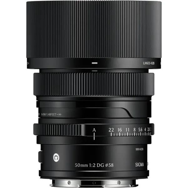 Sigma 50mm f/2 DG Contemporary Lens (L-Mount, Black)