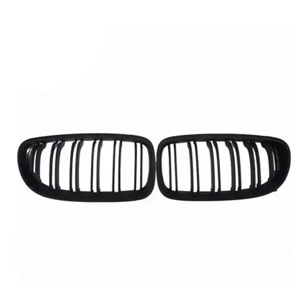 Front Bumper Grill Glossy Black CC-1538 Compatible With BMW 3 Series E90 2008-2012