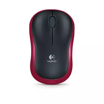 Logitech Wireless Mouse Red M185 910-002237