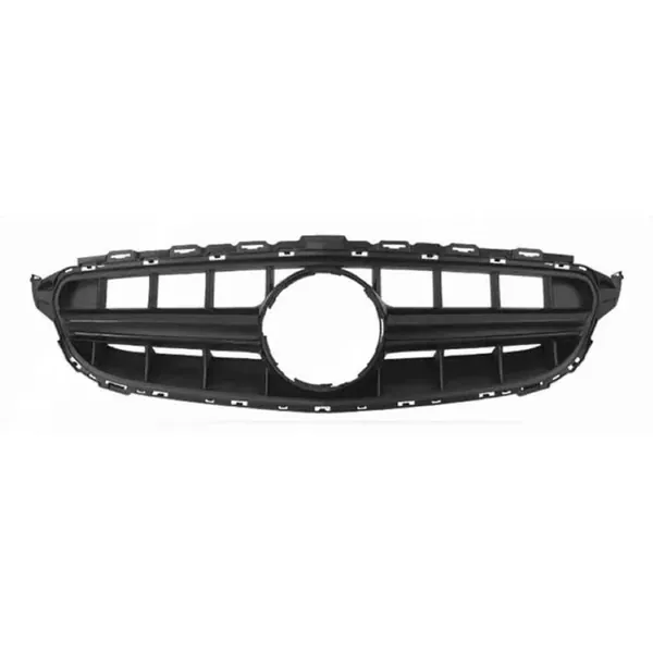 Upgrade Front Bumper Amg C63 Show Grill With Camera Hole Amgs Glossy Black Gc W205/c205-012 W Hole CC-9508 Compatible With Mercedes Benz C Class W205 C205 Coupe 2019-2021