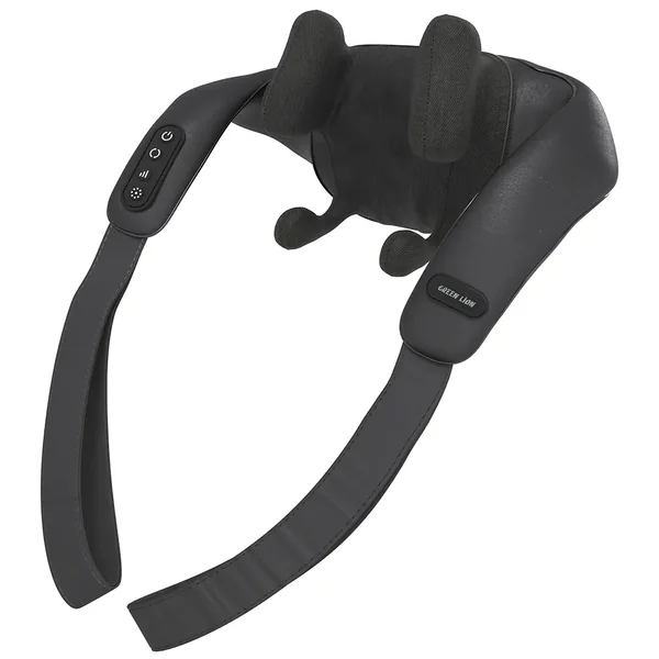Green Lion Neck & Shoulder Rechargeable 4D kneading Massage - Black