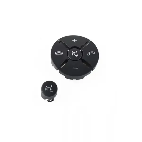 Steering Wheel Knob Button Black 22182158519116r Right CC-2745 Compatible With Mercedes S Class W221 2010-2014