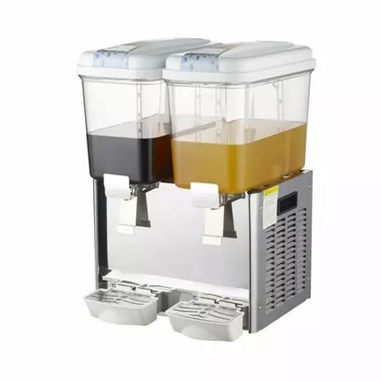 Nadstar8 Juice Dispenser Commercial 2 Side 30L LP15-2 Silver