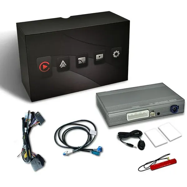 Wireless Apple Carplay Android Auto Adapter Carplay Box With Screen Mirror Link Google Maps For NTG 4.5 4.7 CC-9577 Compatible With Mercedes Benz A B C E S G Class CLS CLA SLK GLA ML GL