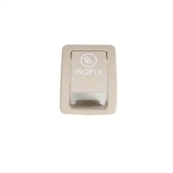 Child Seat Belt Lock Cover Isofix Cover Beige CC-2272 Compatible With Mercedes C Class W205 2015-2021