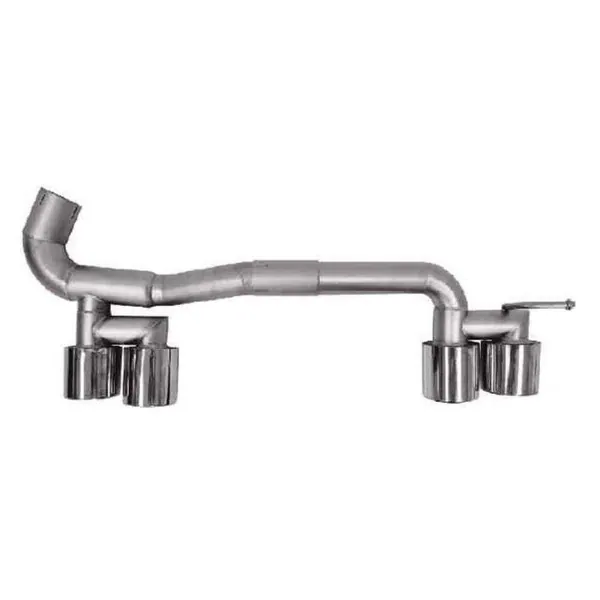 Exhaust Tips Tail Pipe Midpipe Muffler With Clamp Akrapovic Chrome F30/35-034 Ch Gc CC-9173 Compatible With Bmw 3 Series F30 F80 M3 M4