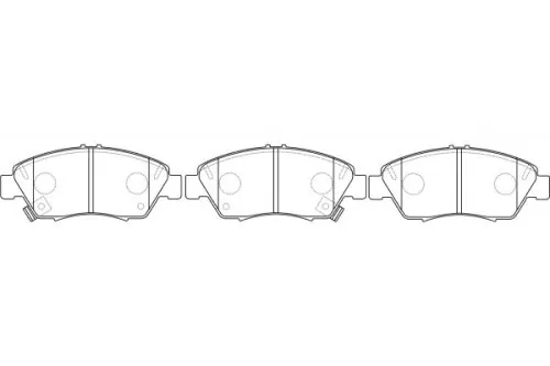 Honda Airwave/Fit/Freed/Stream Front Brake Pads PN8264