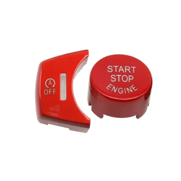 Start Stop Button Switch Red 61319291694-2 61319291690-2 61319153831-2 A CC-1056 Compatible With Bmw X3 F25 2011-2017 X4 F26 2013-2018