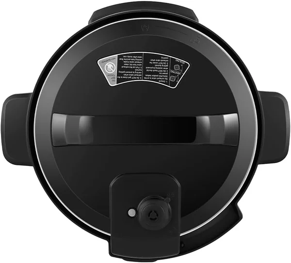 evvoli 12-in-1 Multi-Use Programmable Pressure Cooker Digital LED Display 8L 1200 W EVKA-PC8012S Black/Silver