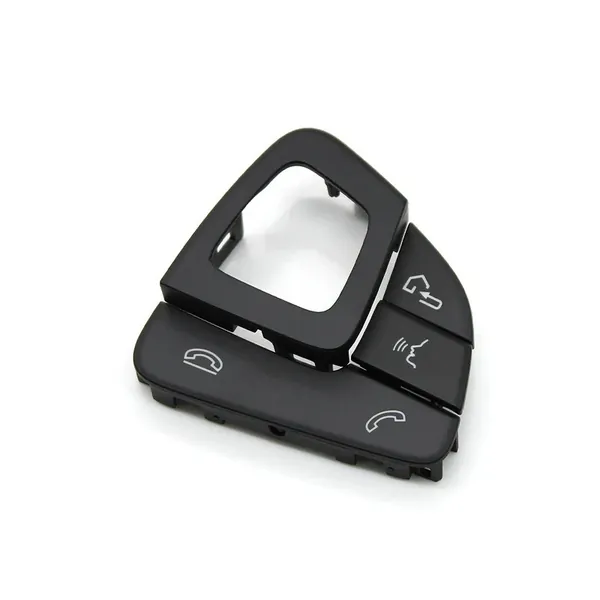 Multifunction Steering Wheel Left Right Volume Control Switch Button Cover 0999056400-q8 R Right Black CC-6686 Compatible With Mercedes Benz E Class W213 2016-2018 E Class W238 Coupe Cabriolet 2016-20