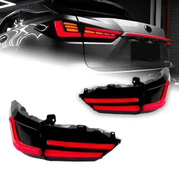 LED Tail Lamp Light DRL Signal Brake Reverse Auto Accessories Compatible With Lexus RX RX300 RX350 RX400 2016-2022