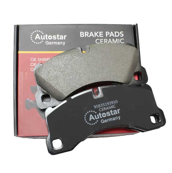 Autostar Germany BRAKE PAD CEREAMIC For Porsche 95835193910