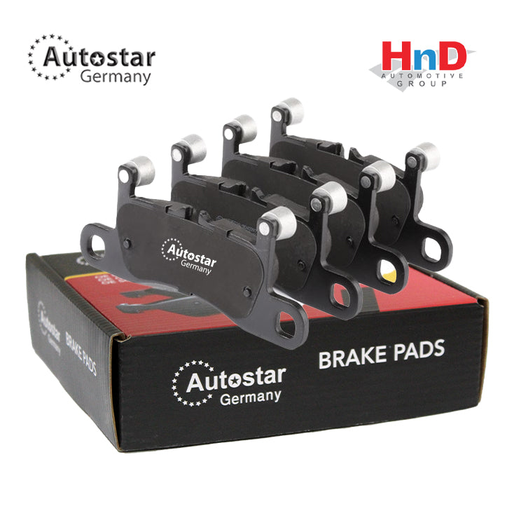 Autostar Germany Brake pad set Rear Axle, PORSCHE Cayenne Coupe 9YB 95835293900