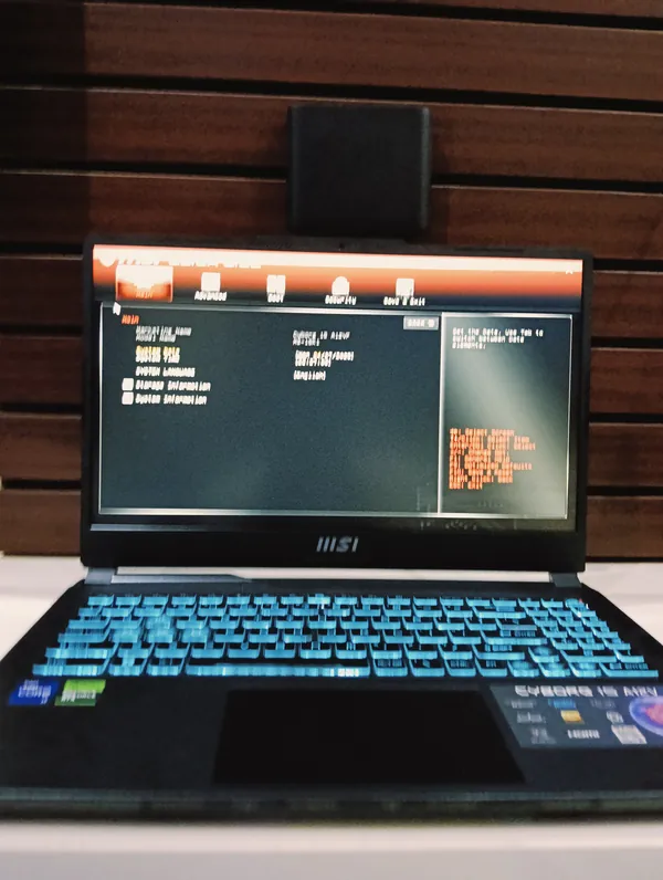 MSI CYBORG 15 A12V Core i7 12th Gen 512GB SSD 16GB Ram 6GB RTX Nvidia Dedicated Graphics