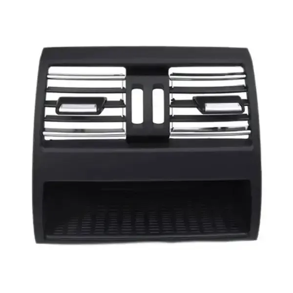 Ac Air Vent Grill Trim Frame Cover Black With Chrome Rear 64229172167 A CC-310 Compatible With Bmw 5 Series F10 F18 F90 2010-2017