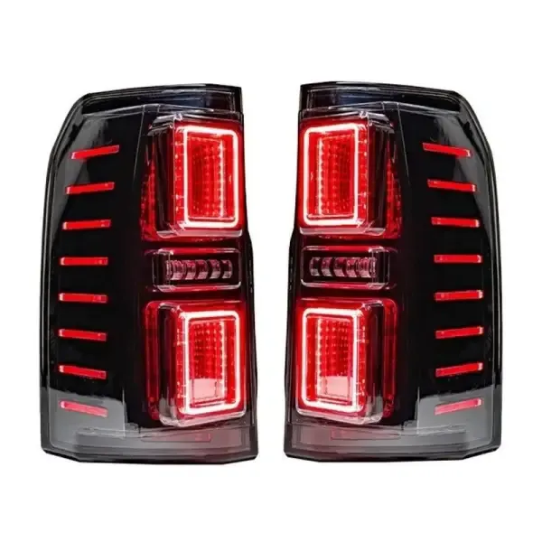 Upgraded Tail Light Lamp Xenon Taillight Retrofit Upgrade Modified Led Drl Hid Xenon Red CC-5168 Compatible With Range Land Rover Discovery 3 Discovery 4 2005-2016