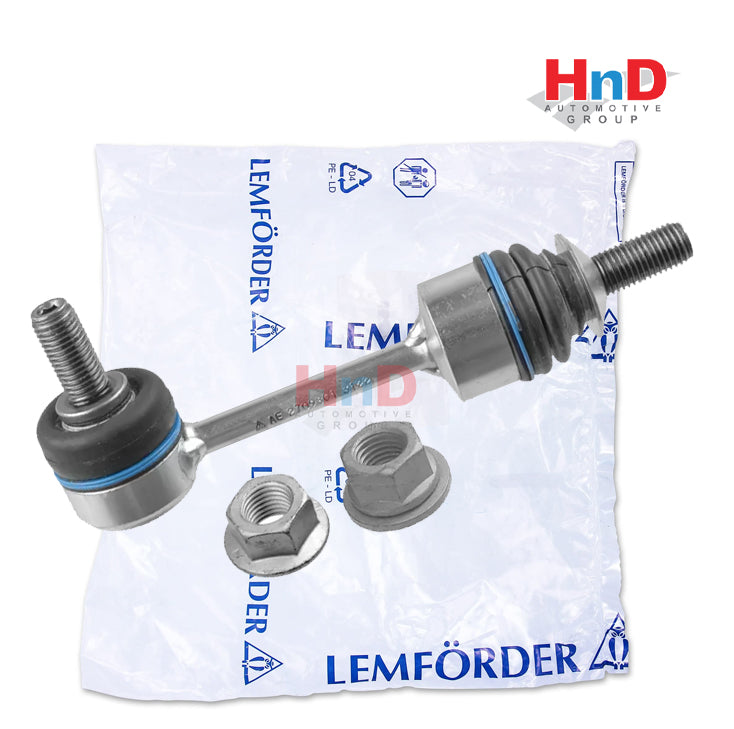 LEMFÖRDER (LEM # 27098 02) Anti-roll bar link Rear Axle, both sides, with accessories 33506768493