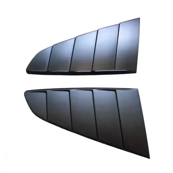 Rear Side Quarter Window Louver Trim Cover CC-7964 Compatible With Ford Mustang 2015-2020