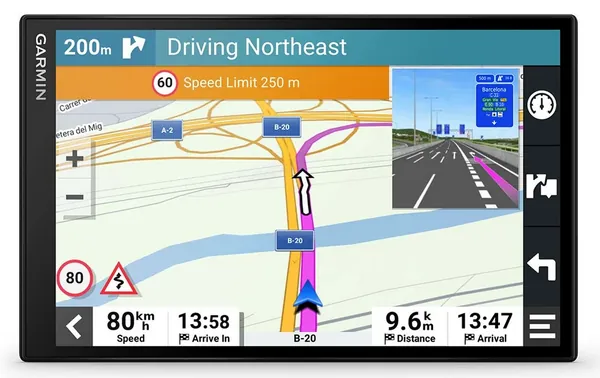 Garmin DriveSmart 86 GPS (Live Traffic With Smartphone App) - Black