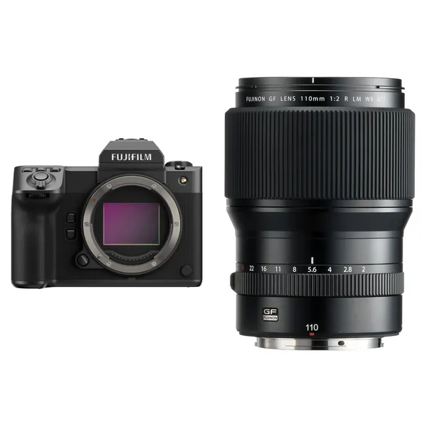 FUJIFILM GFX 100II Medium Format Mirrorless Camera with 110mm f/2 Lens Kit