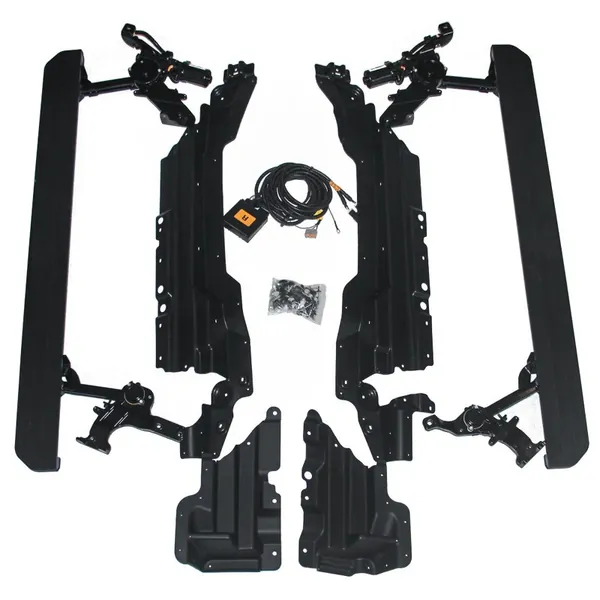 Automatic Deployable Electric Side Step Retractable Ladder Pedal Running Boards Side Step 4 Door OEM STYLE CC-6468 Compatible With Land Range Rover Defender 130 L663 Lr129997 2020+