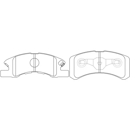 Daihatsu Move Front Brake Pads