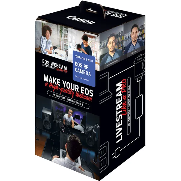 Canon EOS Webcam Accessories Starter Kit for Select EOS R Cameras