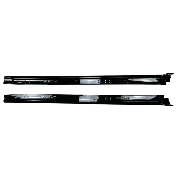 M Sports Side Skirts Splitters Running Board Glossy Black CC-6015 Compatible With Bmw X6 F16 2014-2019