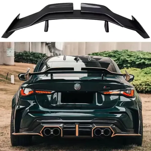 High Quality REAL Carbon Fiber Rear Roof Spoiler Wing Trunk Lip Boot Cover Car Styling Compatible With BMW M4 M3 M5 G38 G30 G15 G20 G80 G82 G22