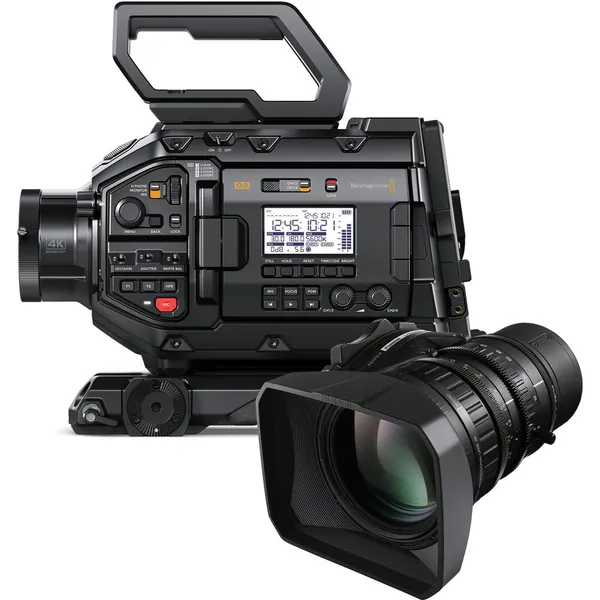 Blackmagic Design URSA Broadcast G2 Camera Kit with Fujinon 2/3" Mount LA16x8BRM-XB1A Lens