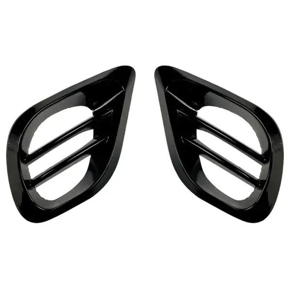 Front Bumper Fog Lamp Light Grill Cover Zst-305 CC-4330 Compatible With Mercedes E Class W213 Lci 2021+ Amg