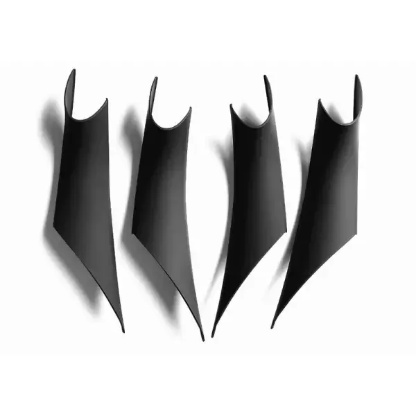 Inner Door Pull Handle Cover Frame 51417279311-3-q4 Black CC-5893 Compatible With Bmw 3 Series F30 F34 Gt 4 Series F33 2012-2018