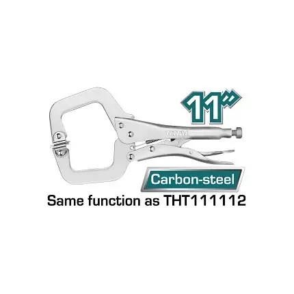 Total C-Clamp Locking Plier 11” THT111113