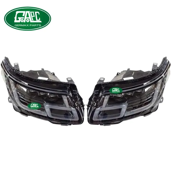 Germax Headlamp Left LR133803 Right LR169875 LED Pixel 4-eyes GW0044-1 Land Rover Range Rover Vogue 2018-2020