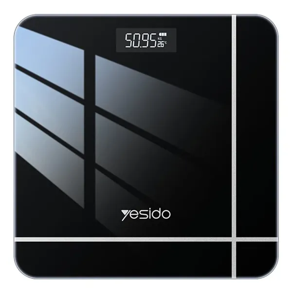 YESIDO MG09 Digital Scale Tempered Glass LED Display High Precision Body Weight Scale