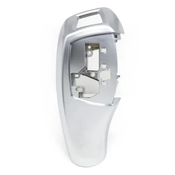 Gear Shift Knob Trim Cover Silver CC-7819 Compatible With BMW 1 2 3 4 5 6 7 Series F20 F22 14-18 F30 F34 14-18 F32 F36 14-18 F10 F07 13-17 F01 F02 09-15 X3 X4 F25 F26 13-16