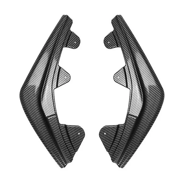 M Sport Rear After Bumper Lip Splitter Skirts Zst-1130 Cf Carbon Fiber Look CC-9281 Compatible With Bmw 1 Series F20 Lci 2015-2019