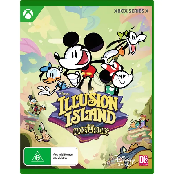 Disney Illusion Island Starring Mickey & Friends Xbox Series X Game